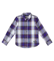 [Scotch & Soda Kids] Scotch & Soda Kids Checked cotton flannel shirt Y 6 multicoloured