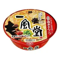 在飛比找比比昂日本好物商城優惠-日清食品 一風堂 赤丸心美 博多豚骨拉麵 121g 【12入