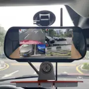 Wireless 7"Rear Mirror Monitor DVR+Backup Reversing Camera For Benz Sprinter Van