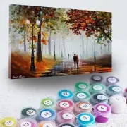 Leonid Afremov a FOGGY MORNING Paint By Numbers Full Kit DIY Painting On Canvas