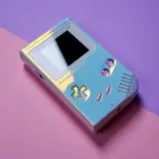 Nintendo Game Boy DMG Classic with Retro Pixel IPS LCD Screen | Iridescent shell