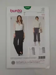 Burda Sewing Pattern 6492 Women's Pants Pattern Size US 20-34 EUR 46-60 NEW