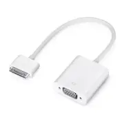 Apple 30-Pin to VGA Adapter - MC552ZM/B - White A1368 - Genuine