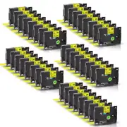 TZ-631 Label Tape Black / Yellow TZe-631 For Brother P-touch PTD210 12mm 40Packs