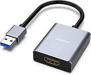 USB 3.0 to HDMI Adapter, USB 3.0 to HDMI Male to Female Adapter