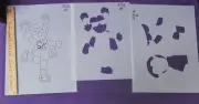 Cake Decorating and Craft Stencil Super Hero Kid Girl