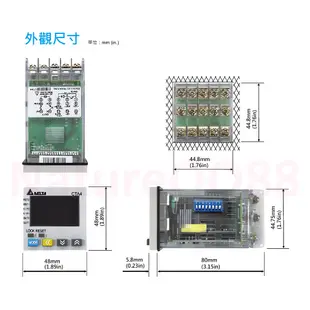 台達 計時器/定時器/計數器/轉速錶/RS485通訊/CTA4100A/4001A