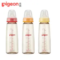 在飛比找momo購物網優惠-【Pigeon 貝親】一般口徑PPSU奶瓶240ml(3色)