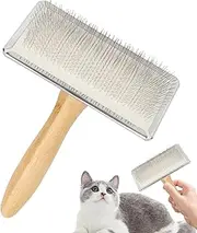 Dog Undercoat Brush - Grooming Brush for Dogs Shedding - Cleaning Tools Comb Dematting Undercoat Rake for Short Medium Long Haired Puppies Cats