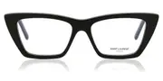 Saint Laurent SL 276 MICA OPT 001 Men's Glasses Black Size 51 - Private Health Rebate - Blue Light Block Available