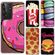for Samsung Galaxy S21/S22 Plus/Ultra TPU Case Cover+glass protector-F4