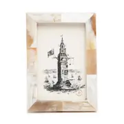 Pigeon & Poodle Essen Horn Frame, 4 x 6