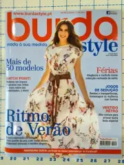 burda 5/2012 sewing pattern magazine portugues uncut