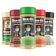 Dan-o's Seasoning - Small 5 Bottle Combo | Original, Spicy, Chipotle,
