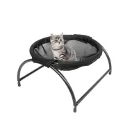 ZOOMIES Cat Bed Pet Hammock - Black
