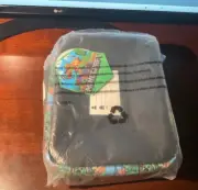 New Minecraft School Lunch Box Bag Insulated Tote Kit Black Green NWT Bioworld