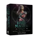 暗黑魔法占筮卡,贈中文翻譯｜DARK MAGICK ORACLE｜36張，練習建議以及療癒，處理生活的課程【左西】