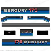 Fits Mercury 1982 175HP Outboard Engine Decals
