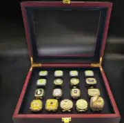 Los Angeles Lakers 1949-2020 Championship Replica Ring Set. Bryant LeBron Magic