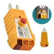 Socket Tester 110-120V w/ GFCI Check Receptacle Tester For Standard AC Outlets