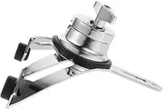 Milisten Metal Tom Drum Holder Bracket Drum Rim Hanger for Percussion Instruments for Performances Recording Studios and Practice 12 Inches