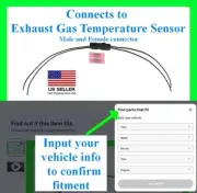 fits Chevy GMC EGT Sensor Connector Pigtail Plug Harness Exhaust Gas Temperature