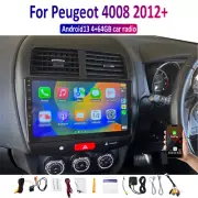 10'' Wireless Carplay Android auto Head unit Car Radio For Peugeot 4008 2012-13 (for: Peugeot)