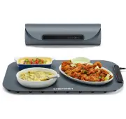 Chefman Roll n’ Go Food Warming Mat - Adjustable Temperature Control, Portable
