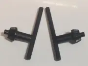 2X K32 Chuck Key fits 32 33 11N 3666 Jacobs JCM13701P20 1/4" Pilot