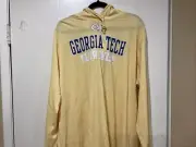 NWT Champion Georgia Tech Yellow Jacket Fleece Hoodie Sweatshirt Sz 2XL CC178