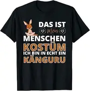 [X.Style] Ich bin in Echt EIN Kangaroo - Sweet Animal Lover ds859 T-Shirt (XL) Black