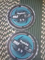 Makita B-61656 7‑1/4" 24T Carbide‑Tipped Ultra‑Thin Kerf Circular Saw Blade