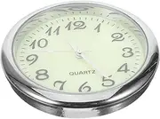 iplusmile Car Clock Pendulum Car Dash Clock Small Digital Battery Operated Small Clock Mini Auto Clock Small Car Stick on Clock Retro Clocks Tiny Clock Dashboard Clock Vehicle Clock Metal