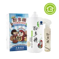 在飛比找PChome24h購物優惠-【木酢達人】酚多精天然除臭抗菌液補充罐(1000ml)