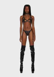 Explicit Chaos Lingerie Set