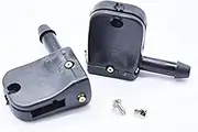 2 Pack Car Windshield Washer Wiper Water Jet Spray Nozzle Windscreen Washer Jets，for Renault Espace III 1996-2002