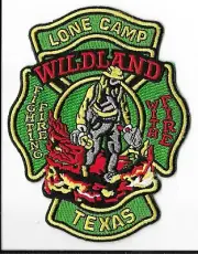 Lone Camp Volunteer Fire Department, Texas Shoulder Patch