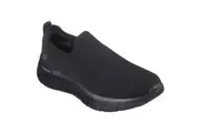 Womens Skechers Go Walk Flex - Elani Pitch Black Sneaker Slip On Shoes