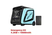 GENTRAX GTX4200 Inverter Generator 4.2kW Max 3.5kW Rated + VoltX 10000mAh Power Bank