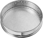 Toyvian Efficient Portable Soil Sifter Durable Stainless Steel Mesh Sieve for Garden Soil Screening Easy to Use Compact Tool for Sifting Rocks and Outdoor Spaces