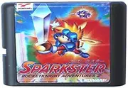 Royal Retro Sparkster Rocketknight Adventures 2 16 bit MD Game Card For Sega Mega Drive For Genesis-(NTSC-U)