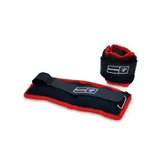 2pc Bodyworx Wrist/Ankle Weights Home Gym Fitness Workout Cardio 2lb/900g Pair