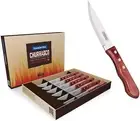 Jumbo Steak | Knife Set (Red - 6 PCS), Red, MADE IN BRAZIL