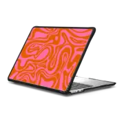 MacBook Air 13-inch (M2 - M4) Impact Case Retro Swirls by Illustrated by Charlie