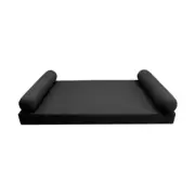 Style5 Full Size Knife Edge Mattress Bolster Pillow Outdoor Slipcover ONLY AD003