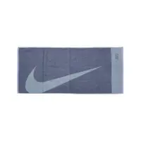 在飛比找PChome24h購物優惠-Nike 耐吉 毛巾 Jacquard Towel 灰藍 純