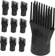 VINTORKY 10pcs Hair Dryer Comb Diffuser Attachment for Blow Dryer Accessories Set