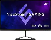 ViewSonic VX2779-HD-PRO 24 Inch Full HD 1080p Fast IPS Gaming Monitor with 180Hz, 1ms MPRT, AMD FreeSync, HDR10, 3 Sided Frameless, Tilt Adjustment, VESA, Dula HDMI & DP, Eye Care