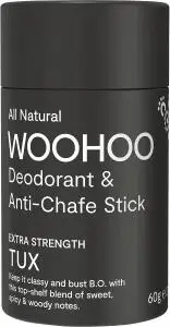 Woohoo Deodorant Stick Tux Extra Strength 60g