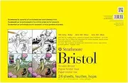 Strathmore (342-17) STR-342-17 24 Sheet Smooth Bristol Pad, 11 by 17", White